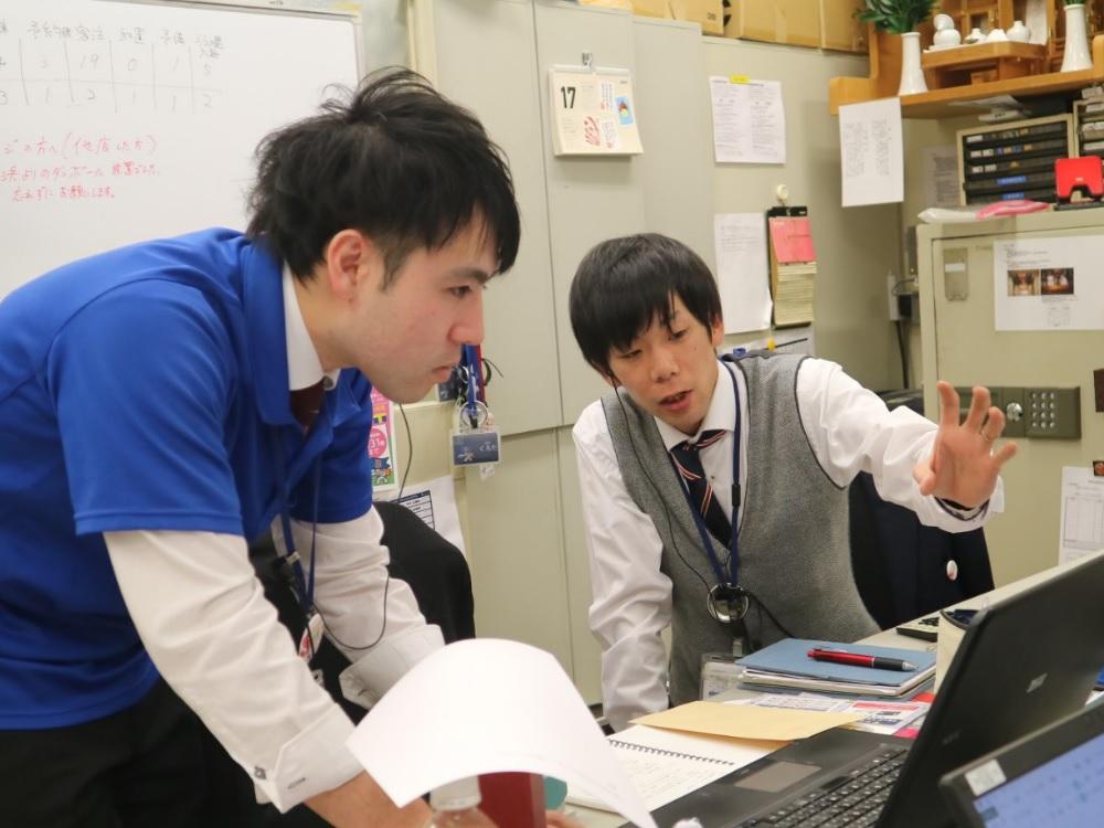 相談や質問しやすい『アットホームな雰囲気』が自慢です！